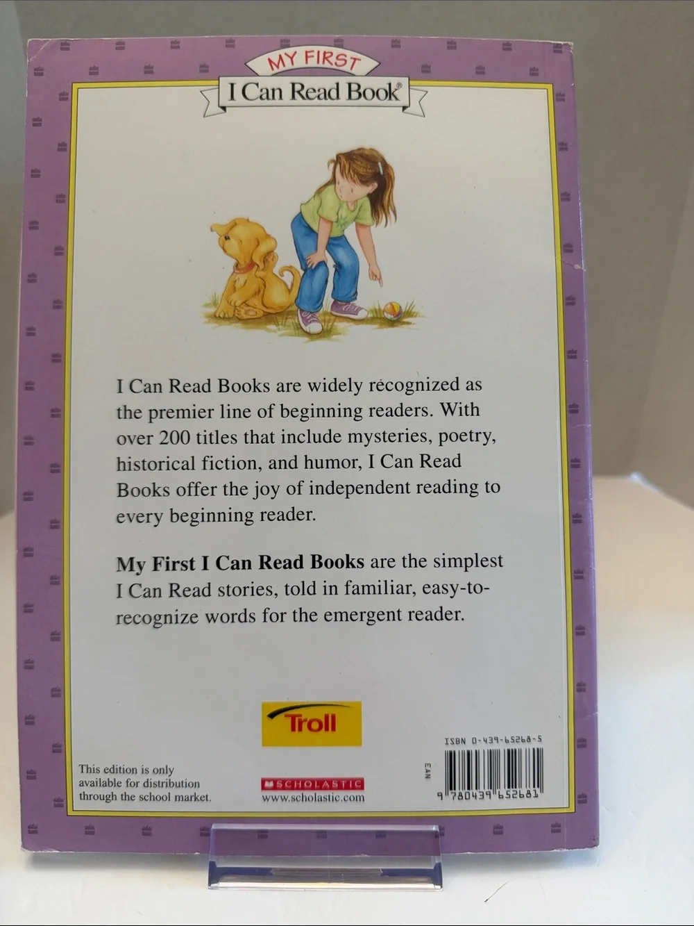 💕5/25💕Scholastic Biscuit Picture Book - Purple, Yellow, Green